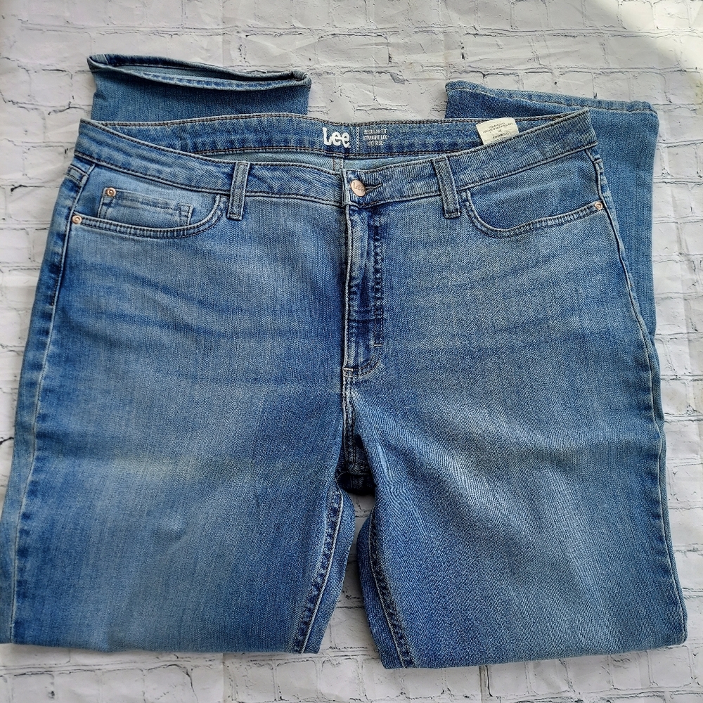 Size 20 Long Lee Jeans Straight Leg Regular NWT